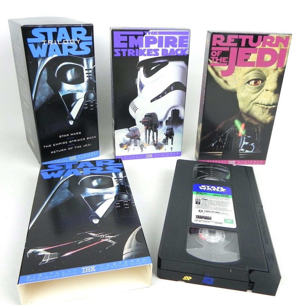 Star Wars Trilogy VHS Box Set 1995 | George Lucas Films